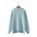 Retro Bear Knit Sweater Nham415302