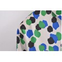 Midlength Polka Dot Printing Casual Shirt Nham415335