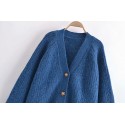 Retro Tassel Pattern Needle Knitted Cardigan Jacket Nham415369