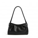 Fashion Korean Folded Cloudshaped Solid Color Underarm Bag Nhasb412491