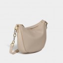 Simple Fashion Solid Color Half Moonshaped Shoulder Bag Nhasb412497