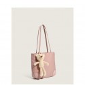 Fashion Solid Color Bear Largecapacity Shoulder Tote Bag Nhasb412498