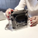 Fashion Mini Shoulder Messenger Chain Transparent Jelly Bag Nhasb412511