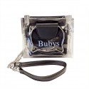 Fashion Mini Shoulder Messenger Chain Transparent Jelly Bag Nhasb412511