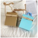 Fashion Clip Box Small Jelly Chain Handbag Nhav407566