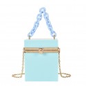 Fashion Clip Box Small Jelly Chain Handbag Nhav407566