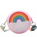 Childrens Rainbow Round Messenger Bag Nhav412406