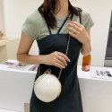 Simple Fashion Thin Chain Messenger Acrylic Ball Bag Nhav412418