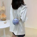 Simple Fashion Thin Chain Messenger Acrylic Ball Bag Nhav412418