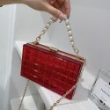 New Fashion Acrylic Rhombus Oneshoulder Transparent Jelly Bag Nhav412419