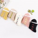 Korean Threedimensional Lace Fruit Tube Cotton Socks  Nhbf415210