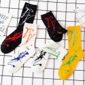 New Graffiti Illustration Long Tube Socks  Nhbf415215