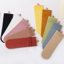 New Solid Color Long Tube Combed Cotton Socks  Nhbf415218