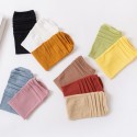 New Solid Color Long Tube Combed Cotton Socks  Nhbf415218