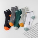 New Midtube Polyestercotton Letter Printing Socks Nhbf415222