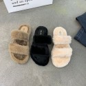 Winter Flatbottom Fur Flipflops Nhca415424