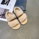 Retro Thicksoled Plush Sandals Nhca415428