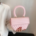 Fashion Simple Solid Color Small Square Messenger Bag Nhgn406993