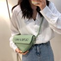 Fashion Pearl Chain Messenger Simple Solid Color Oneshoulder Bucket Bag Nhgn407225