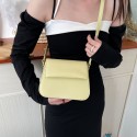 Solid Color Twist Shoulder Strap Korean Style Underarm Handbag Nhgn407251