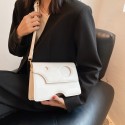 Korean Simple Solid Color Irregular Oneshoulder Diagonal Bag Nhgn407259