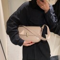 Solid Color Messenger Small Armpit Bag  Nhgn407886