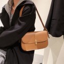 Solid Color Messenger Small Armpit Bag  Nhgn407886