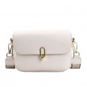 Solid Color Buckle Lock Messenger Small Square Bag  Nhgn407887