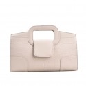 Stone Pattern Solid Color Portable Messenger Small Square Bag  Nhgn407889