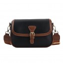 Retro Style Hit Color Buckle Single Shoulder Messenger Bag Nhgn407910