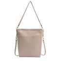 Textured Large Capacity Simple Shoulder Bucket Bag Nhgn407917