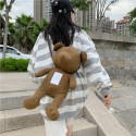 Fashion Big Bear Cartoon Oneshoulder Messenger Bag Nhgn407920