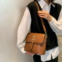 Textured Largecapacity Oneshoulder Messenger Bag Nhgn407921