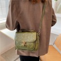 Retro Lock Flip Oneshoulder Messenger Small Square Bag Nhgn407924