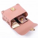 New Pu Woven Metal Lock Small Square Bag  Nhgo408747