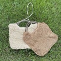 New Style Solid Color Straw Woven Bag  Nhgo409543