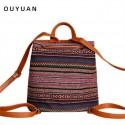 New Style Ethnic Woven Tassel Backpack  Nhgo409632