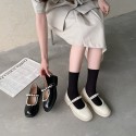 Simple Fashion Pearl Single Thicksoled Shoes Nhhu415490