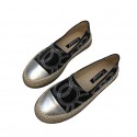 Casual Vintage Embroidered Loafers Canvas Shoes Nhhu415505