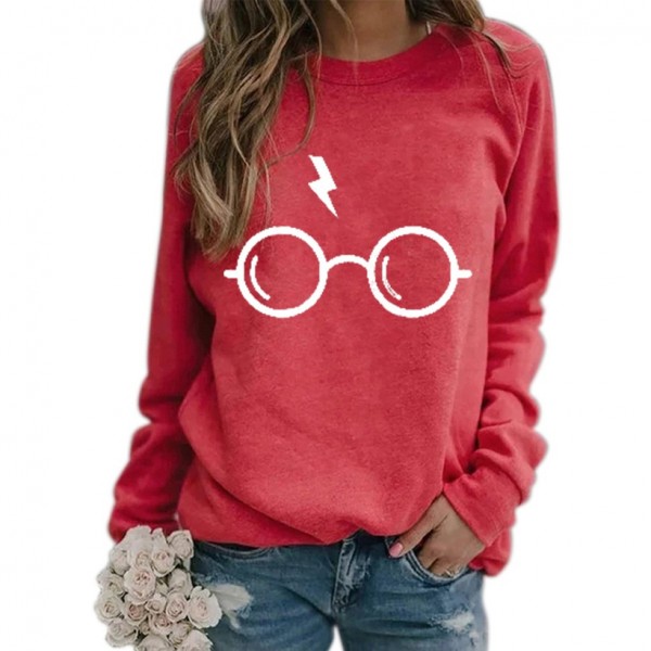 Casual Glasses Lightning Hedging Longsleeved Sweater Nhko414736