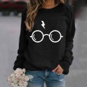 Casual Glasses Lightning Hedging Longsleeved Sweater Nhko414736