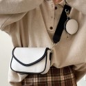 New Simple Retro Contrast Color Messenger Small Square Bag Nhlh406889