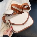 New Simple Retro Contrast Color Messenger Small Square Bag Nhlh406889