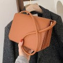 Fashion Retro Messenger Small Square Solid Color Bag Nhlh412293