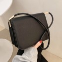 Fashion Retro Messenger Small Square Solid Color Bag Nhlh412293