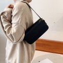 Fashion Korean Retro Oneshoulder Solid Color Small Square Bag Nhlh412294