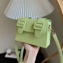 Fashion Solid Color Small Square Messenger Bag Nhlh412300