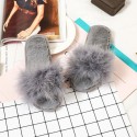 New Fashion Solid Color Plush Slippers  Nhpe415541