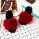 New Fashion Solid Color Plush Slippers  Nhpe415541