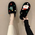 New Christmas Series Plush Slippers  Nhpe415542